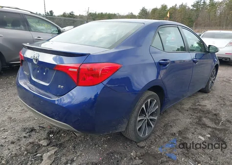 2019 Toyota Corolla Se z USA, uszkodzony, nr VIN 2T1BURHE5KC210345